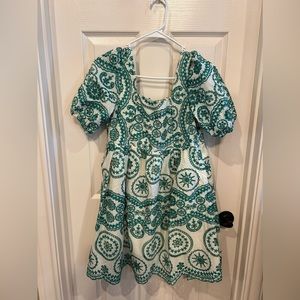 Above knee dress.  Off shoulder